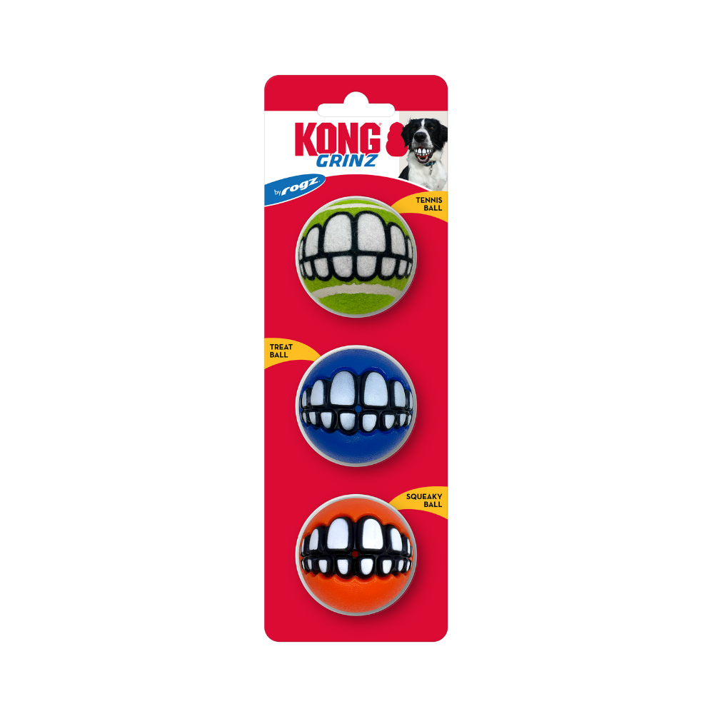 Kong Grinz Balls S x 3