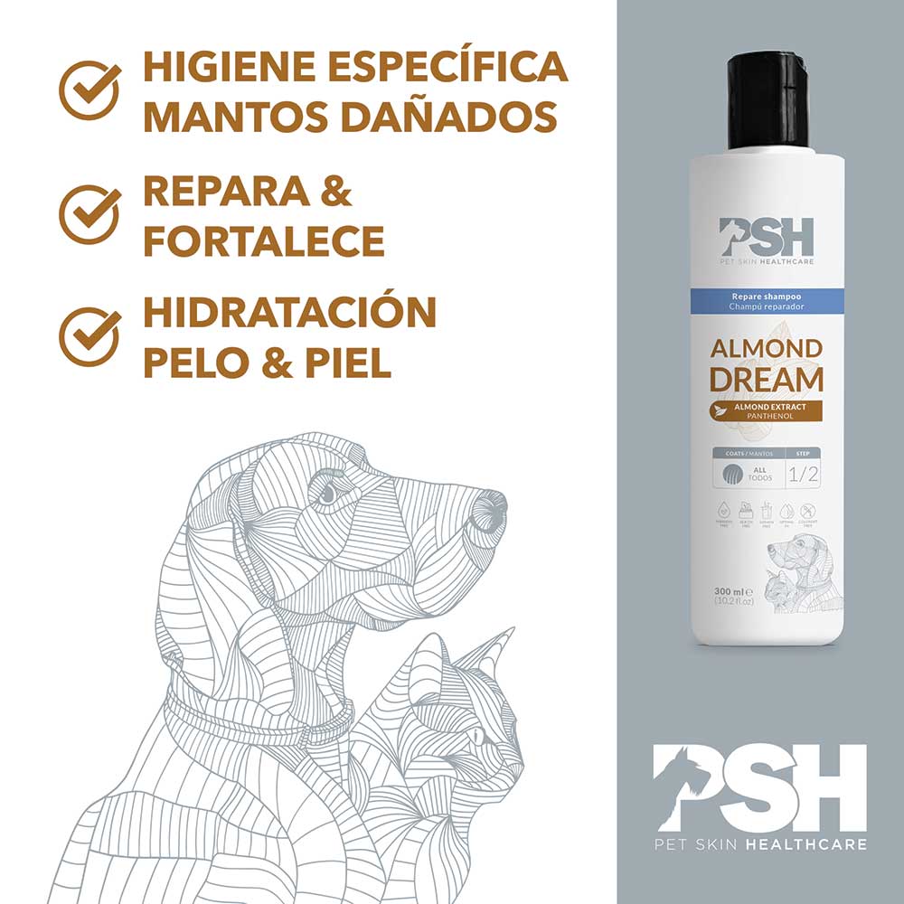 PSH Shampoo Almond Dream Hogar (Reparador)