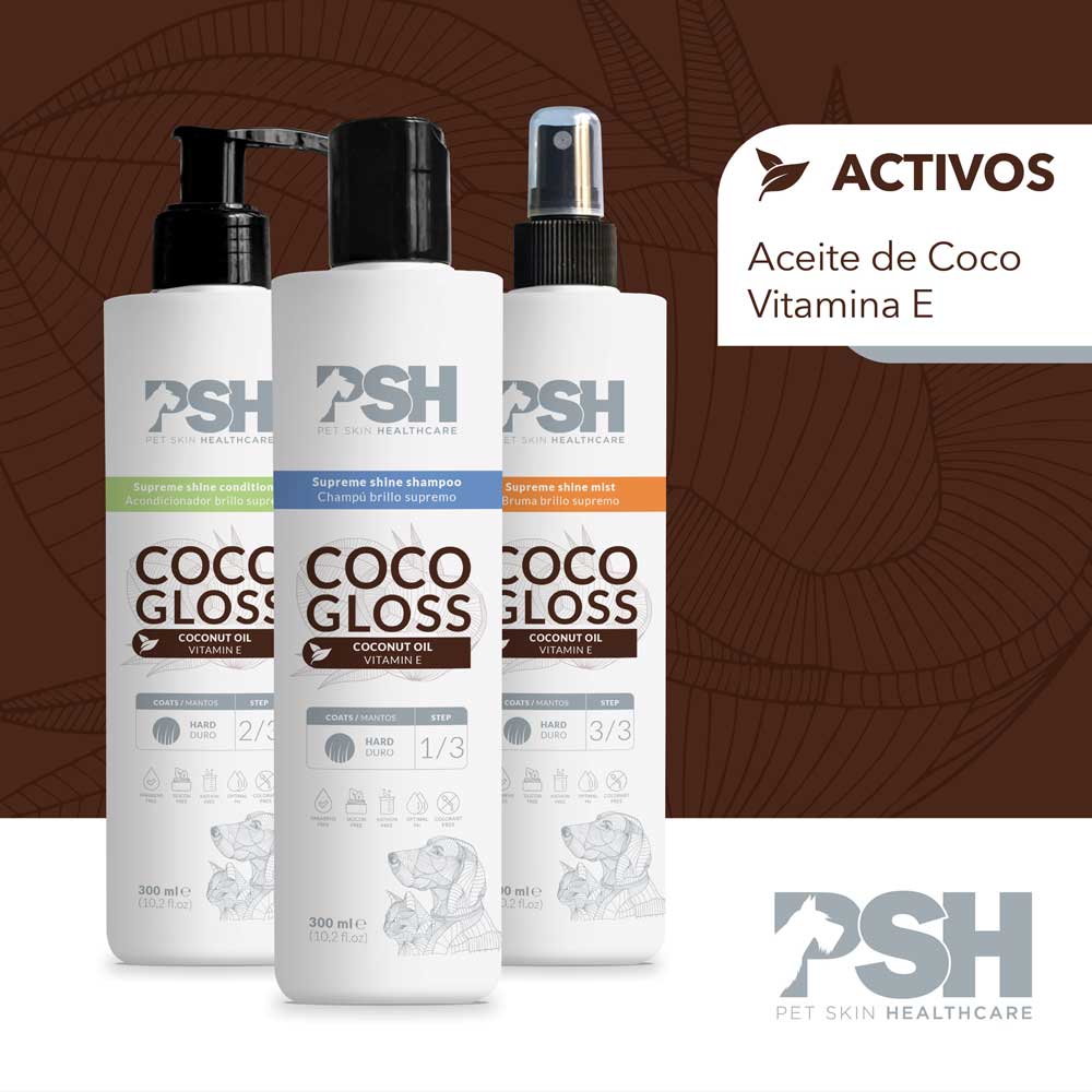 PSH Loción Coco Gloss Hogar 300ml (Manto Duro)