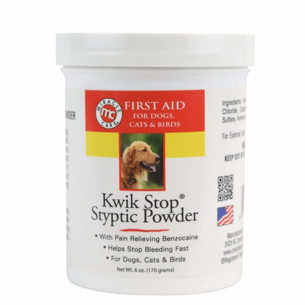 Polvo hemostático para uñas Kwik Stop Styptic Powder