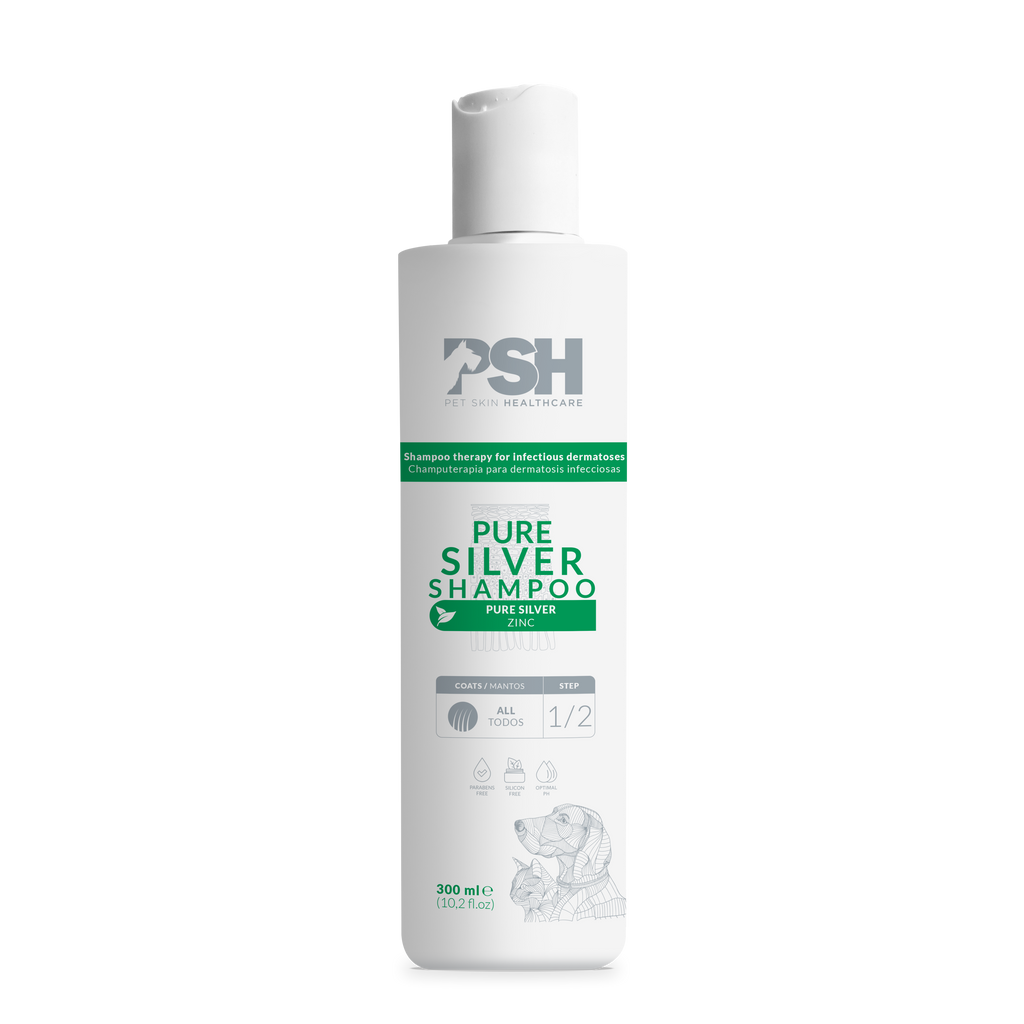 PSH Shampoo Pure Silver Hogar (Dermatosis)